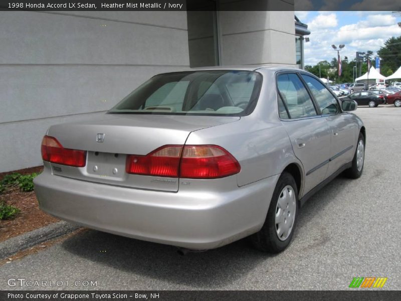 Heather Mist Metallic / Ivory 1998 Honda Accord LX Sedan