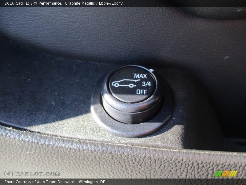 Graphite Metallic / Ebony/Ebony 2016 Cadillac SRX Performance