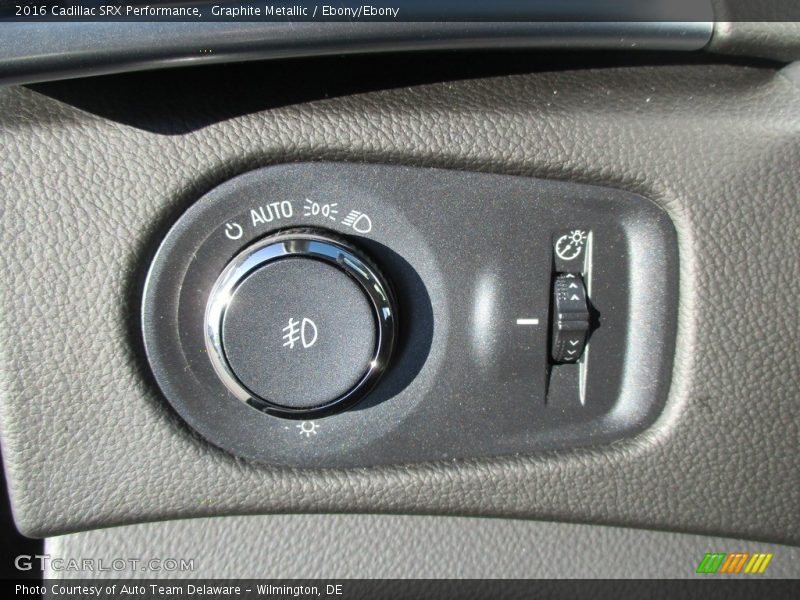 Graphite Metallic / Ebony/Ebony 2016 Cadillac SRX Performance