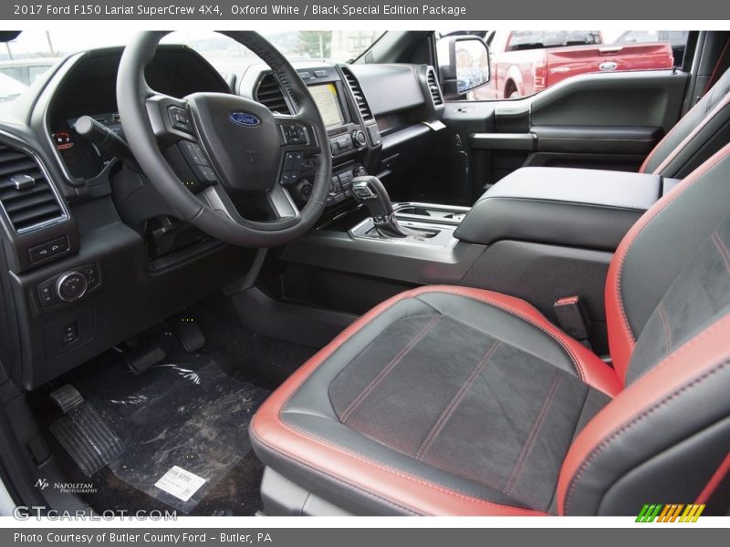 Oxford White / Black Special Edition Package 2017 Ford F150 Lariat SuperCrew 4X4