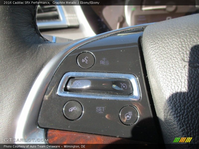 Graphite Metallic / Ebony/Ebony 2016 Cadillac SRX Performance