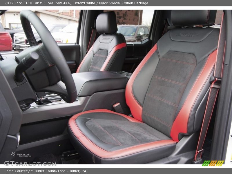 Oxford White / Black Special Edition Package 2017 Ford F150 Lariat SuperCrew 4X4