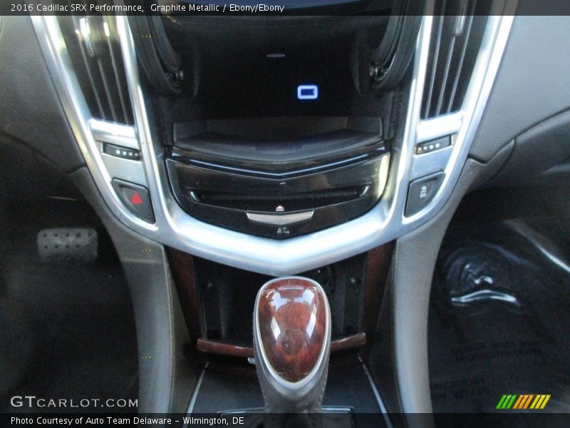 Graphite Metallic / Ebony/Ebony 2016 Cadillac SRX Performance