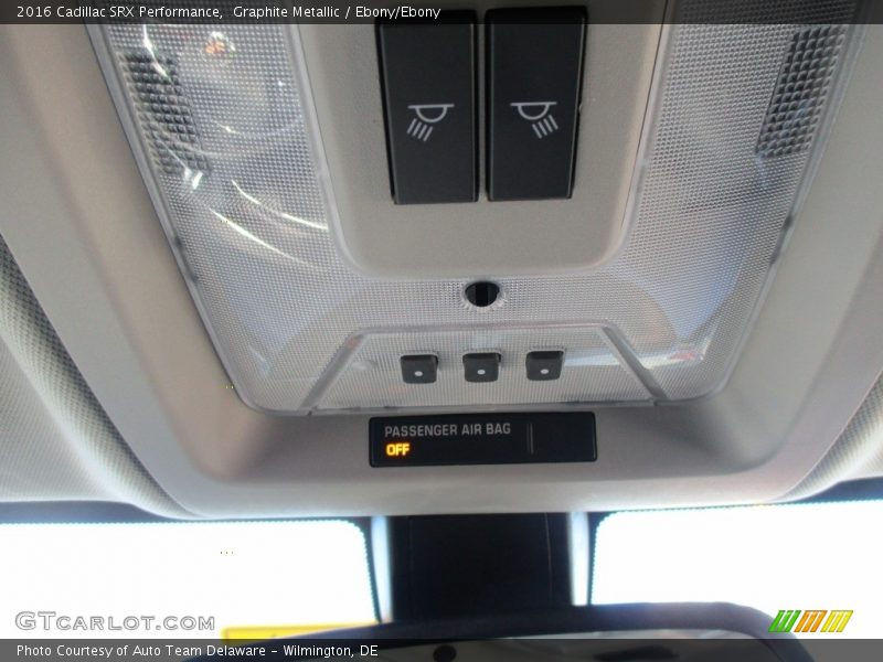 Graphite Metallic / Ebony/Ebony 2016 Cadillac SRX Performance