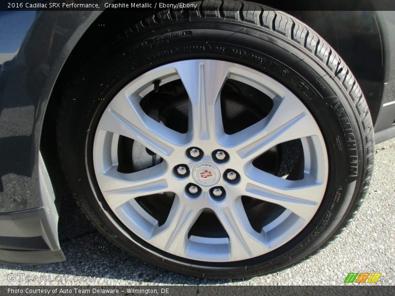 Graphite Metallic / Ebony/Ebony 2016 Cadillac SRX Performance