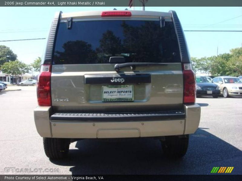 Light Khaki Metallic / Khaki 2006 Jeep Commander 4x4