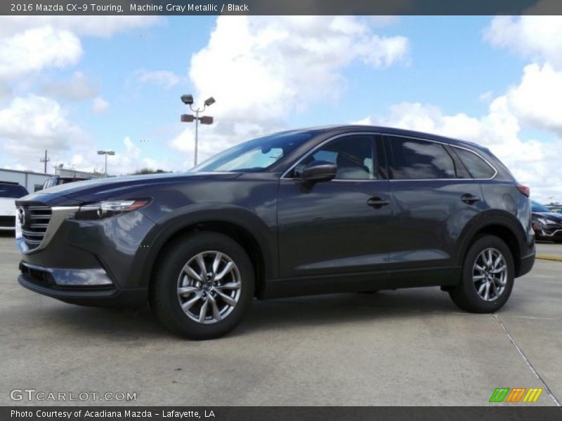 Machine Gray Metallic / Black 2016 Mazda CX-9 Touring