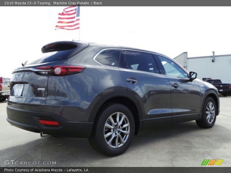 Machine Gray Metallic / Black 2016 Mazda CX-9 Touring