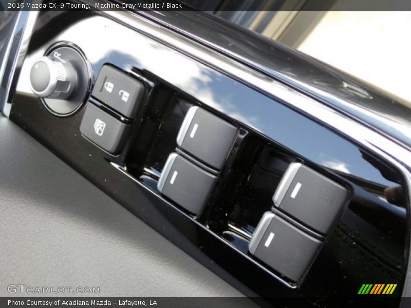 Machine Gray Metallic / Black 2016 Mazda CX-9 Touring
