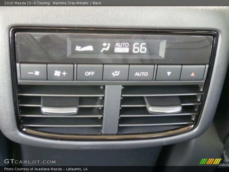 Machine Gray Metallic / Black 2016 Mazda CX-9 Touring