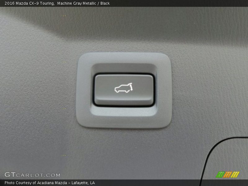 Machine Gray Metallic / Black 2016 Mazda CX-9 Touring