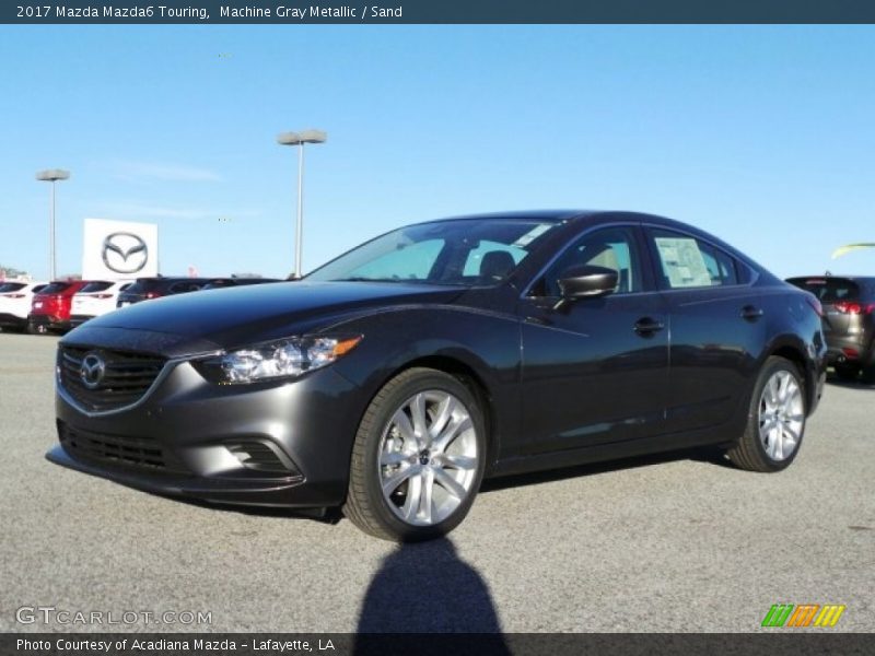 Machine Gray Metallic / Sand 2017 Mazda Mazda6 Touring