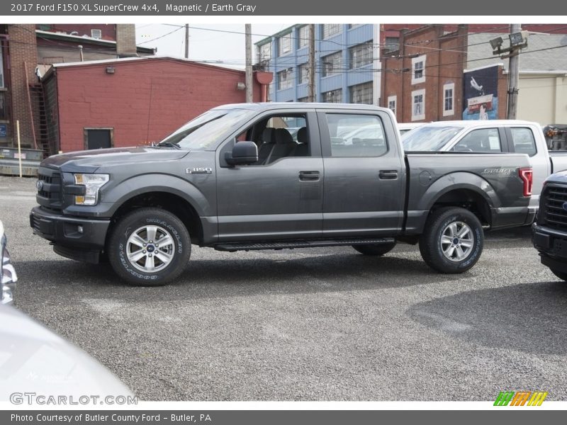 Magnetic / Earth Gray 2017 Ford F150 XL SuperCrew 4x4