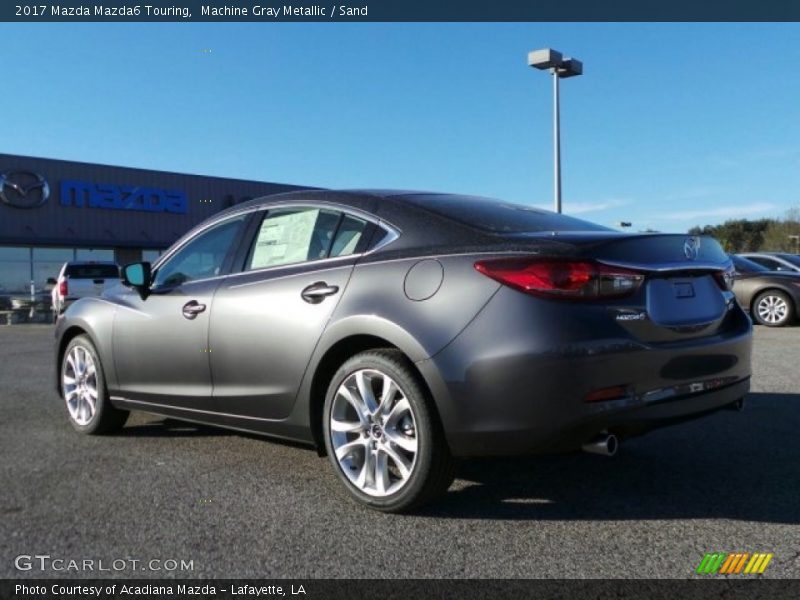 Machine Gray Metallic / Sand 2017 Mazda Mazda6 Touring