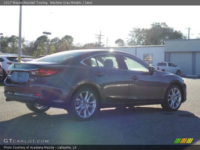 Machine Gray Metallic / Sand 2017 Mazda Mazda6 Touring
