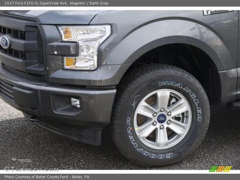 Magnetic / Earth Gray 2017 Ford F150 XL SuperCrew 4x4