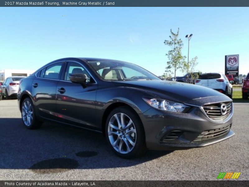 Machine Gray Metallic / Sand 2017 Mazda Mazda6 Touring