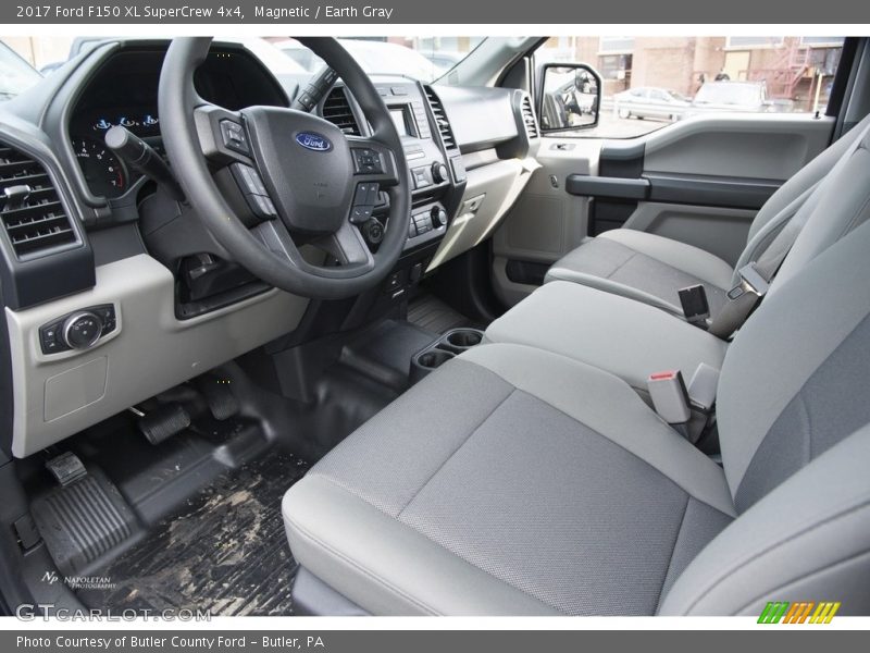 Magnetic / Earth Gray 2017 Ford F150 XL SuperCrew 4x4