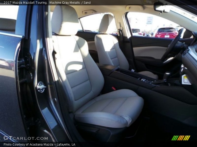 Machine Gray Metallic / Sand 2017 Mazda Mazda6 Touring