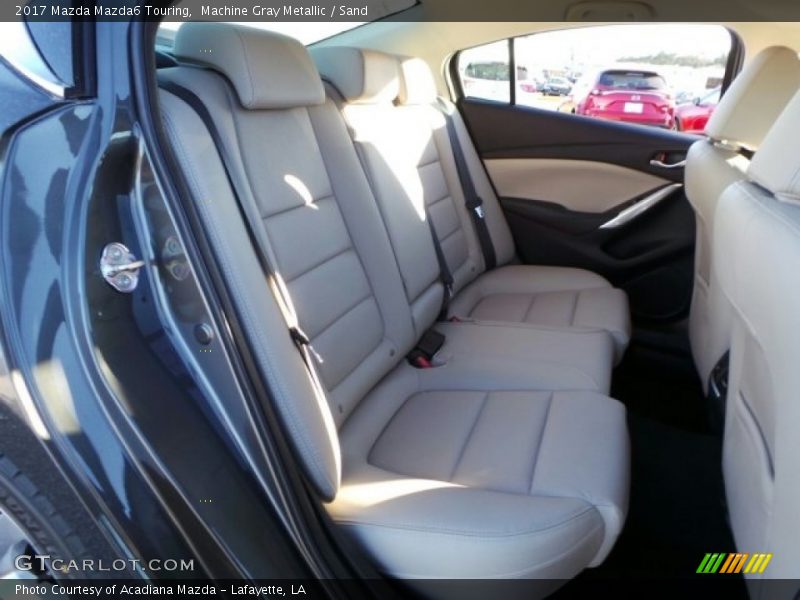 Machine Gray Metallic / Sand 2017 Mazda Mazda6 Touring