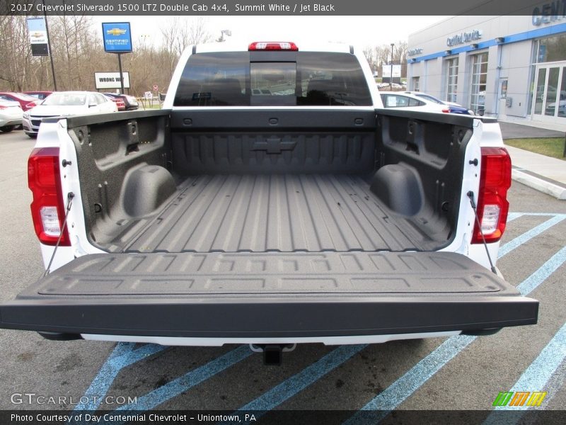 Summit White / Jet Black 2017 Chevrolet Silverado 1500 LTZ Double Cab 4x4