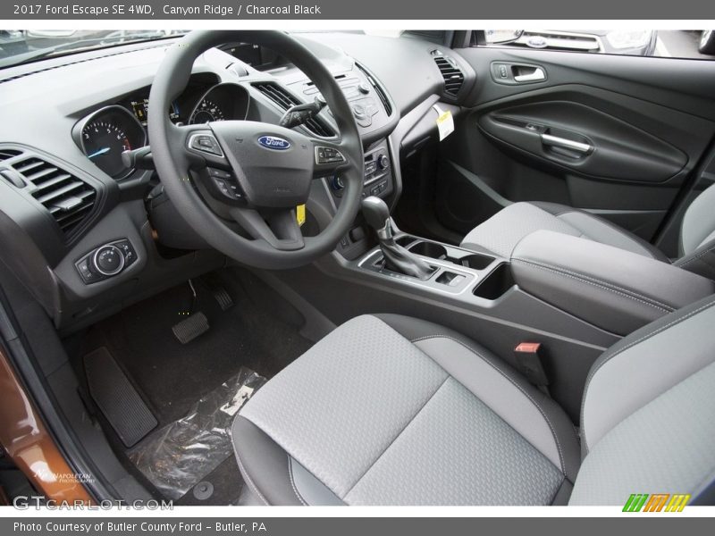 Canyon Ridge / Charcoal Black 2017 Ford Escape SE 4WD