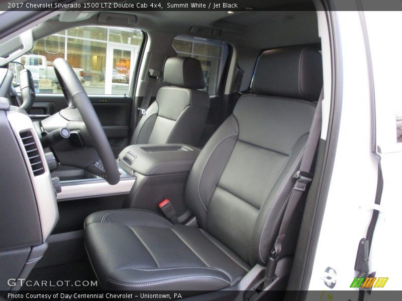 Front Seat of 2017 Silverado 1500 LTZ Double Cab 4x4