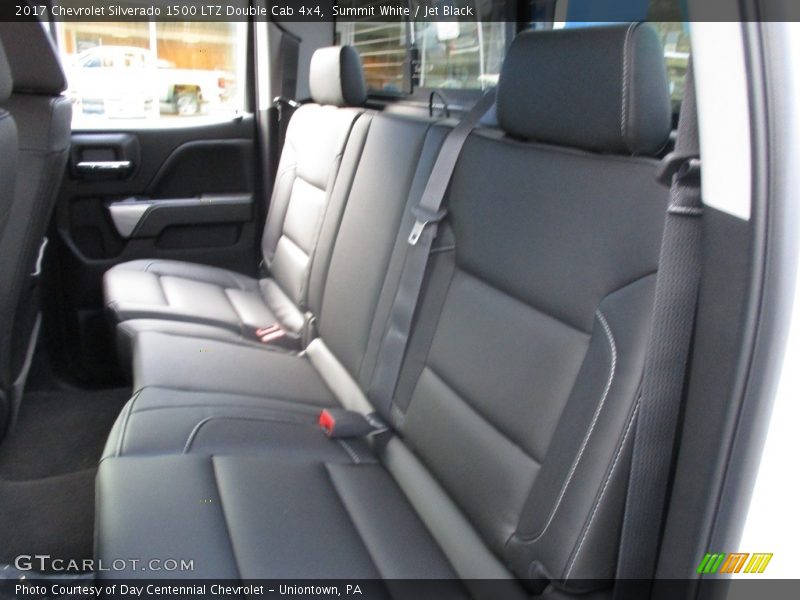 Summit White / Jet Black 2017 Chevrolet Silverado 1500 LTZ Double Cab 4x4
