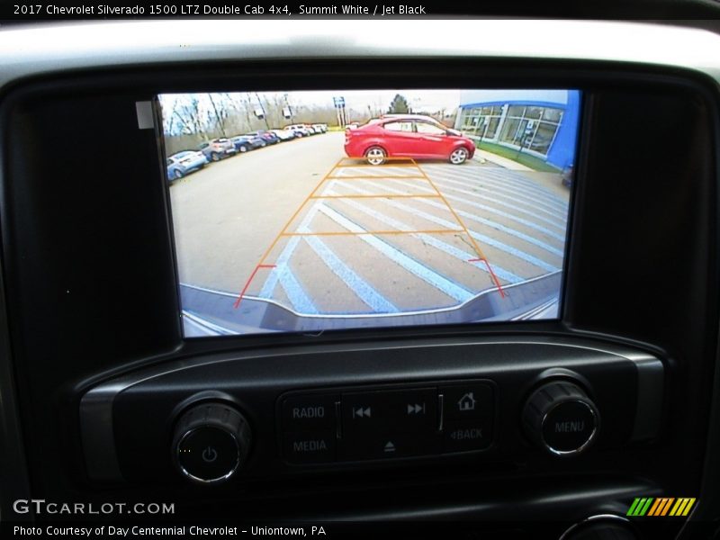 Summit White / Jet Black 2017 Chevrolet Silverado 1500 LTZ Double Cab 4x4