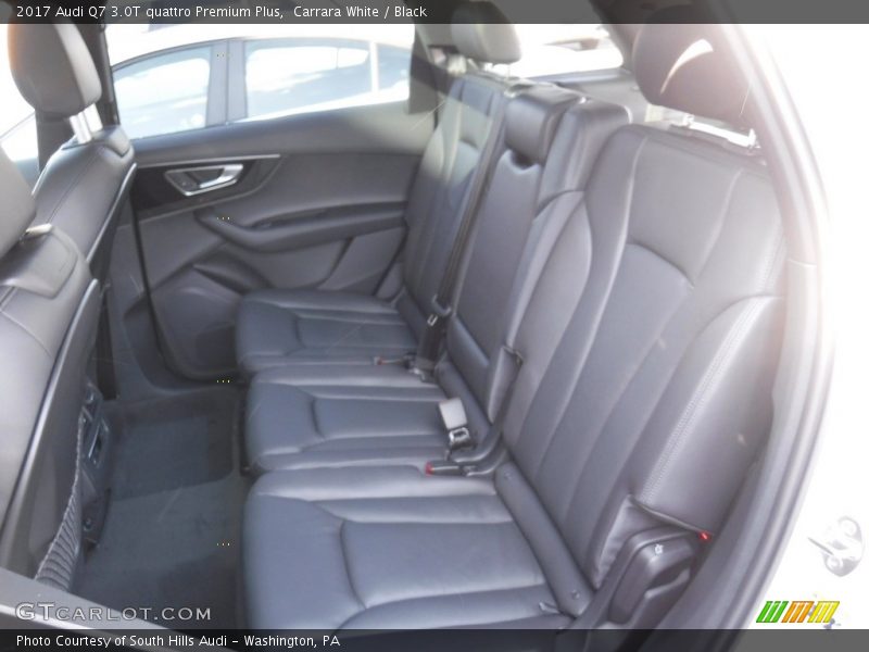 Carrara White / Black 2017 Audi Q7 3.0T quattro Premium Plus