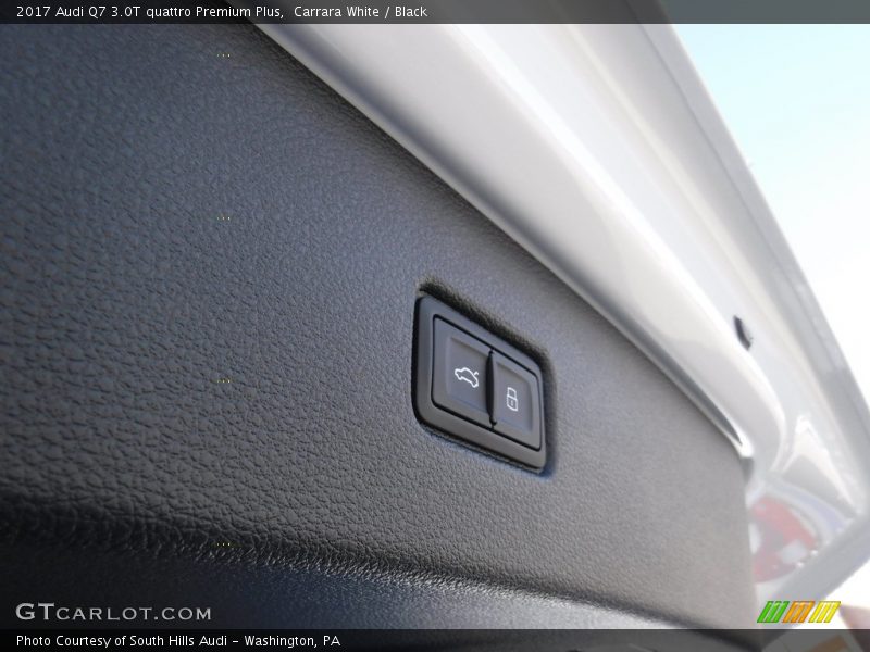 Carrara White / Black 2017 Audi Q7 3.0T quattro Premium Plus