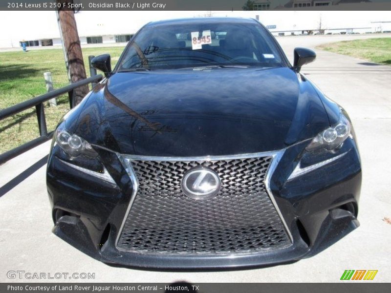 Obsidian Black / Light Gray 2014 Lexus IS 250 F Sport