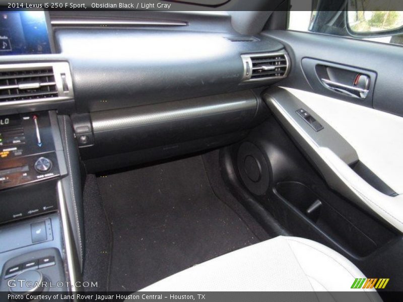 Obsidian Black / Light Gray 2014 Lexus IS 250 F Sport
