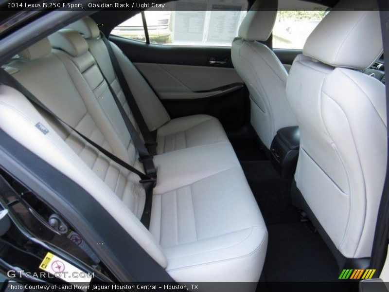 Obsidian Black / Light Gray 2014 Lexus IS 250 F Sport