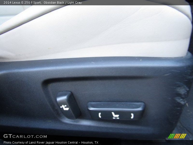 Obsidian Black / Light Gray 2014 Lexus IS 250 F Sport