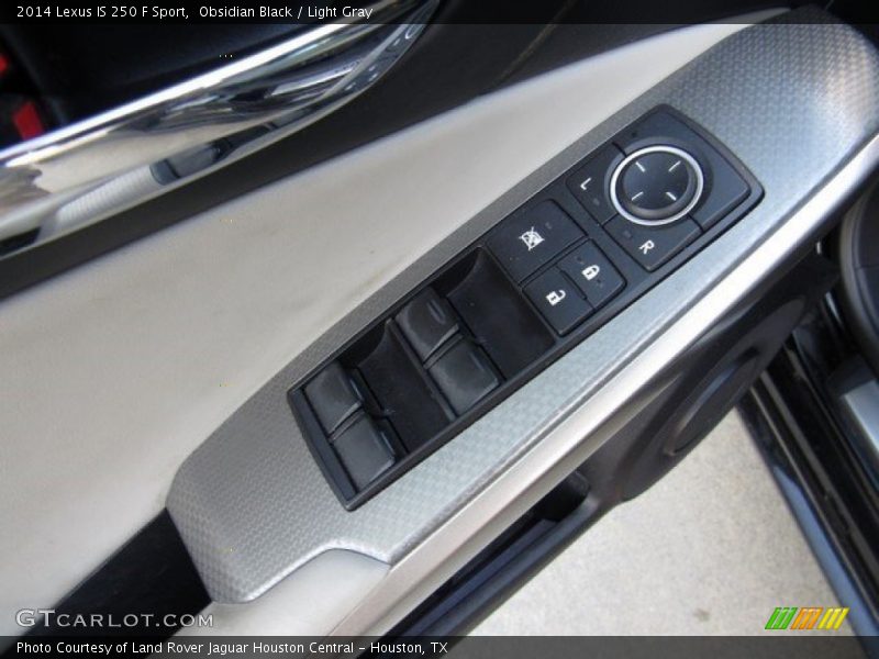 Obsidian Black / Light Gray 2014 Lexus IS 250 F Sport