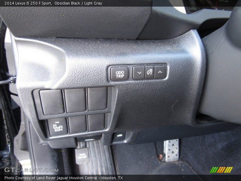 Obsidian Black / Light Gray 2014 Lexus IS 250 F Sport