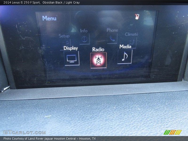 Obsidian Black / Light Gray 2014 Lexus IS 250 F Sport