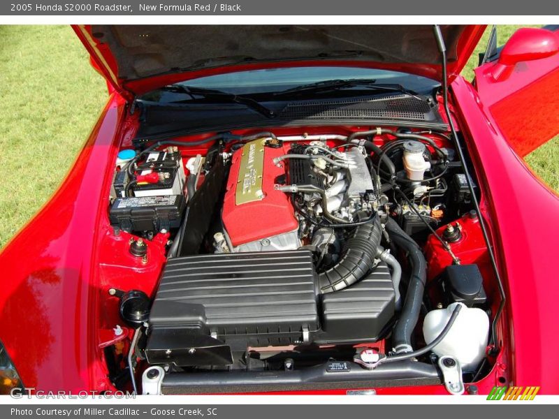 New Formula Red / Black 2005 Honda S2000 Roadster