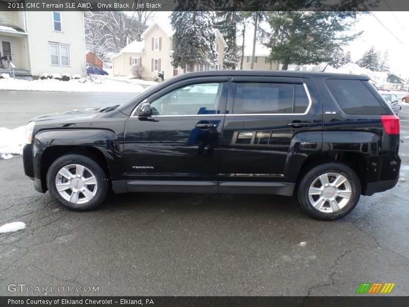 Onyx Black / Jet Black 2011 GMC Terrain SLE AWD