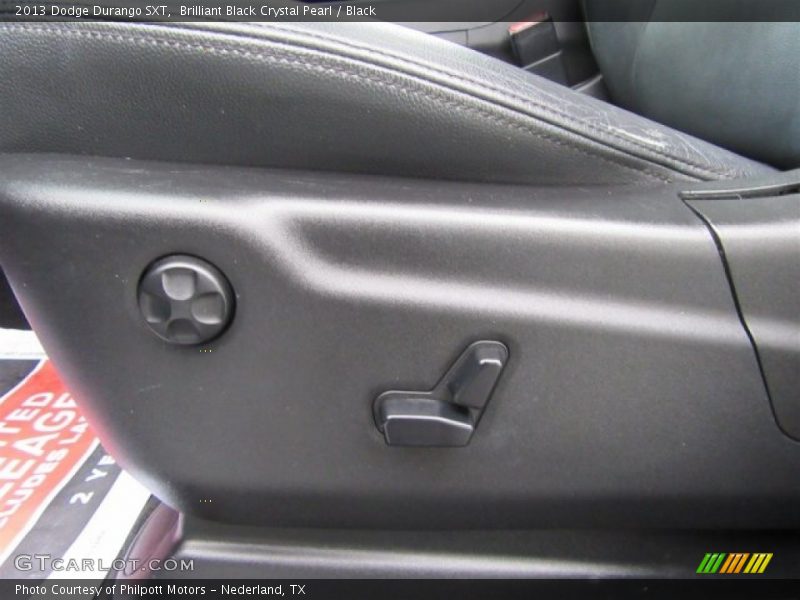 Brilliant Black Crystal Pearl / Black 2013 Dodge Durango SXT