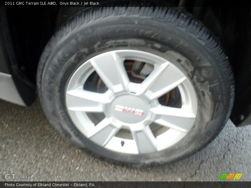 Onyx Black / Jet Black 2011 GMC Terrain SLE AWD