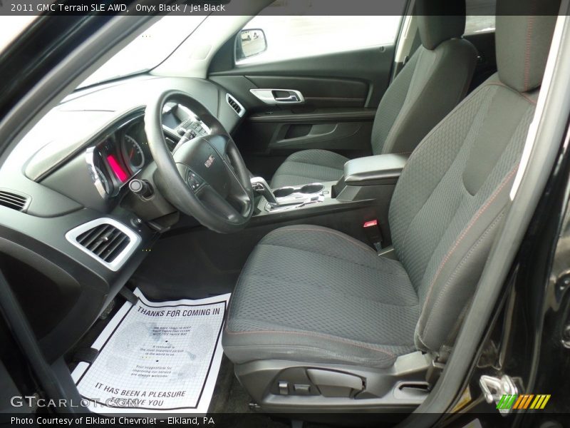 Onyx Black / Jet Black 2011 GMC Terrain SLE AWD