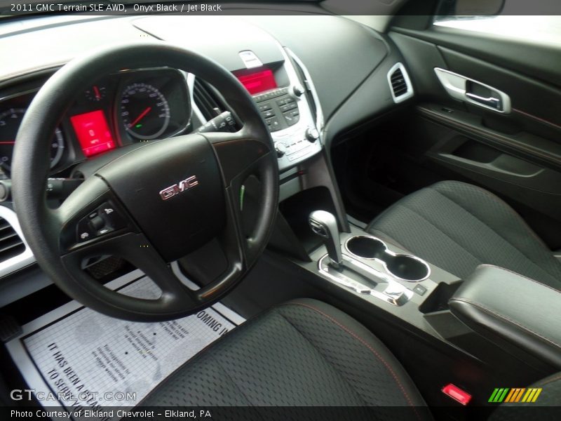Onyx Black / Jet Black 2011 GMC Terrain SLE AWD