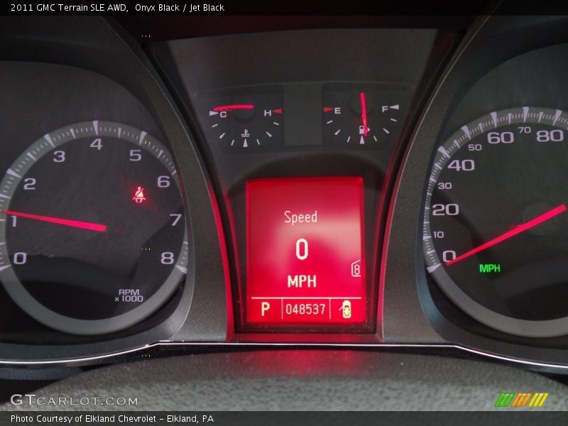 Onyx Black / Jet Black 2011 GMC Terrain SLE AWD