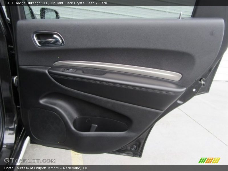 Brilliant Black Crystal Pearl / Black 2013 Dodge Durango SXT