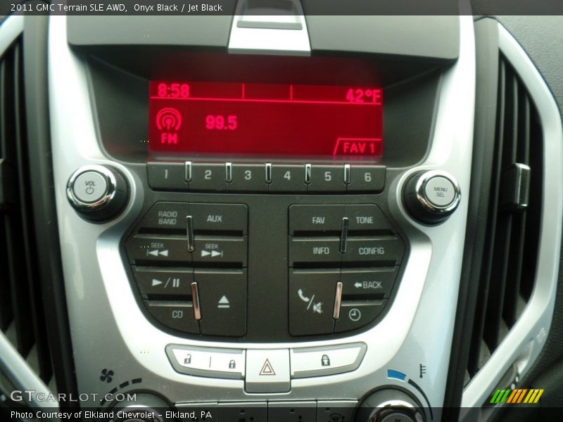 Onyx Black / Jet Black 2011 GMC Terrain SLE AWD