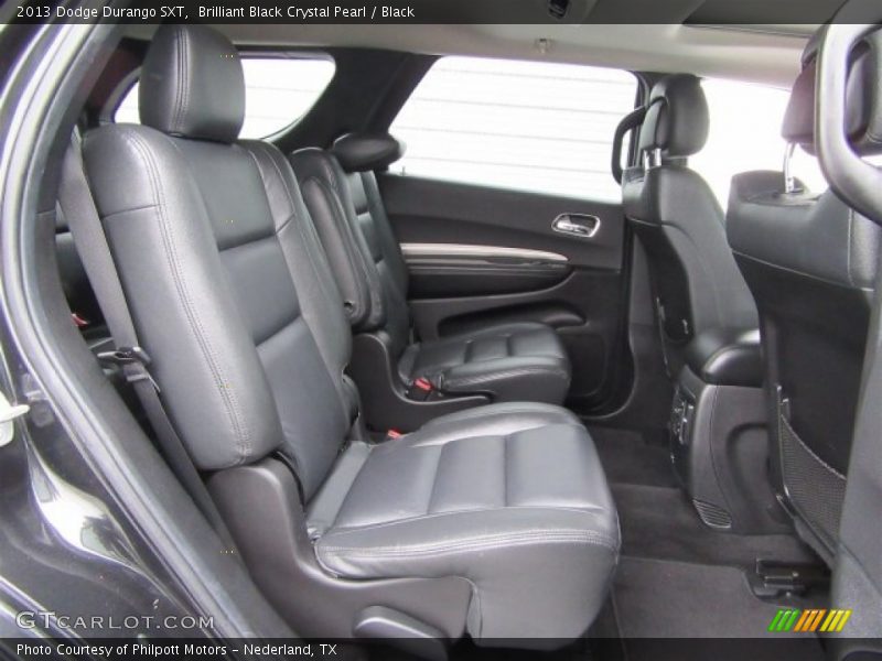 Brilliant Black Crystal Pearl / Black 2013 Dodge Durango SXT
