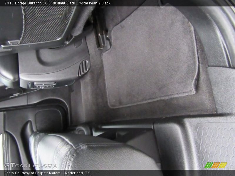 Brilliant Black Crystal Pearl / Black 2013 Dodge Durango SXT