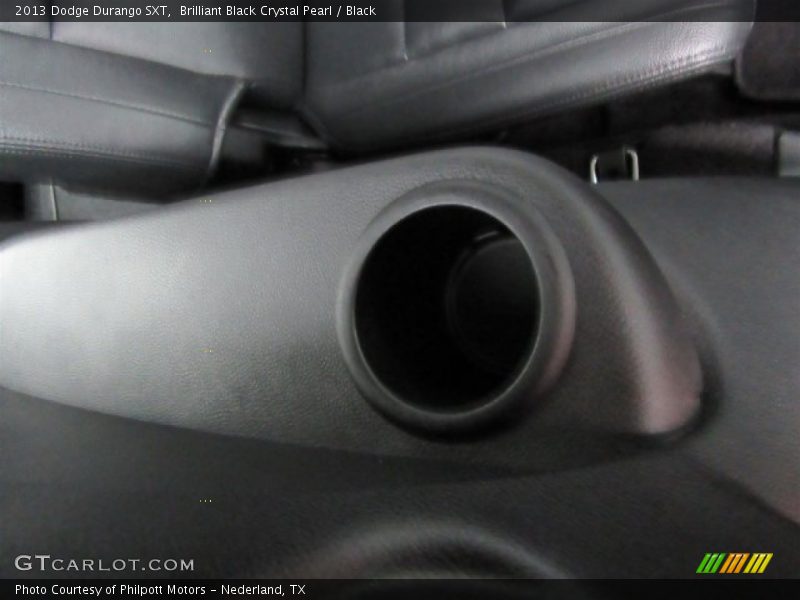 Brilliant Black Crystal Pearl / Black 2013 Dodge Durango SXT